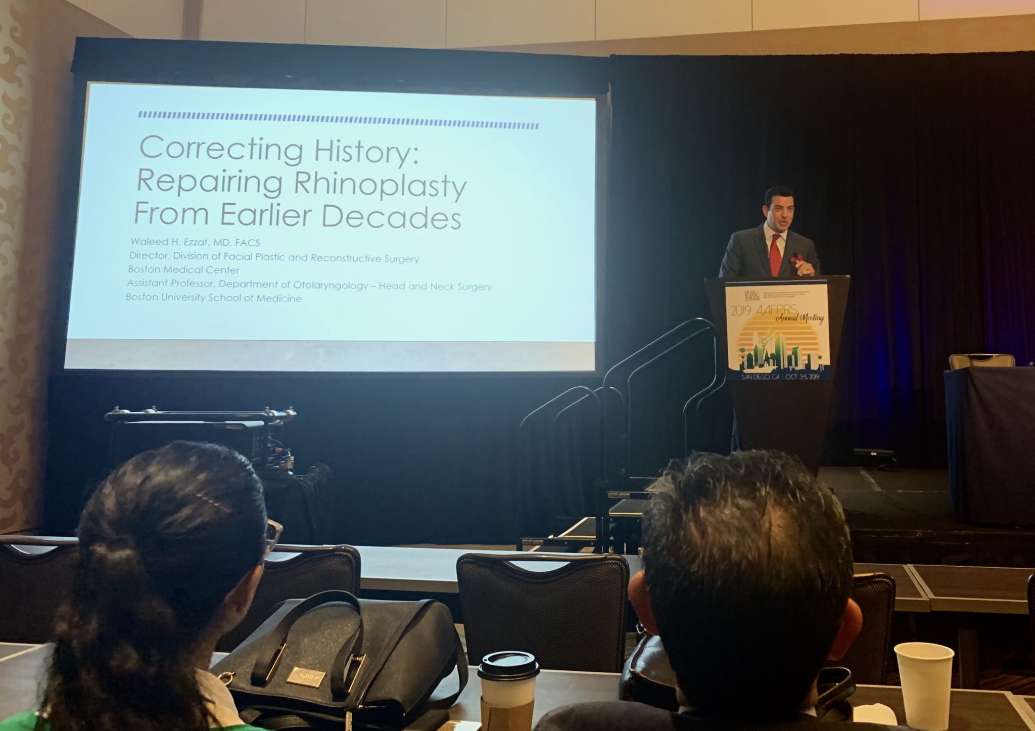 Dr. Ezzat Attends AAFPRS Annual Meeting for 2019