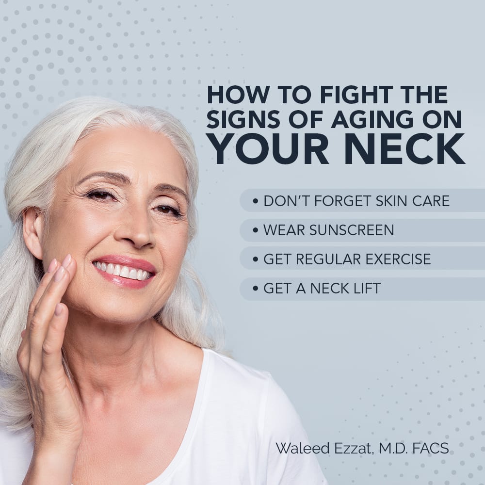 How To Fight The Signs of Aging On Your Neck [Infographic]